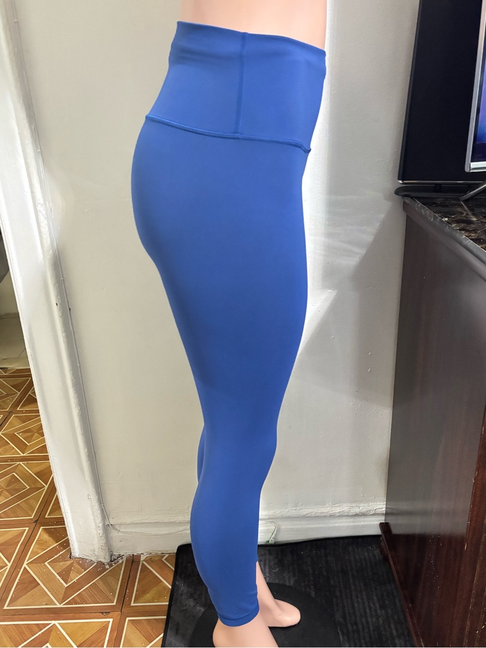LULULEMON ATHLETICA Women’s High-Waist Full Length Blue Performance Leggings - Picture 6 of 13